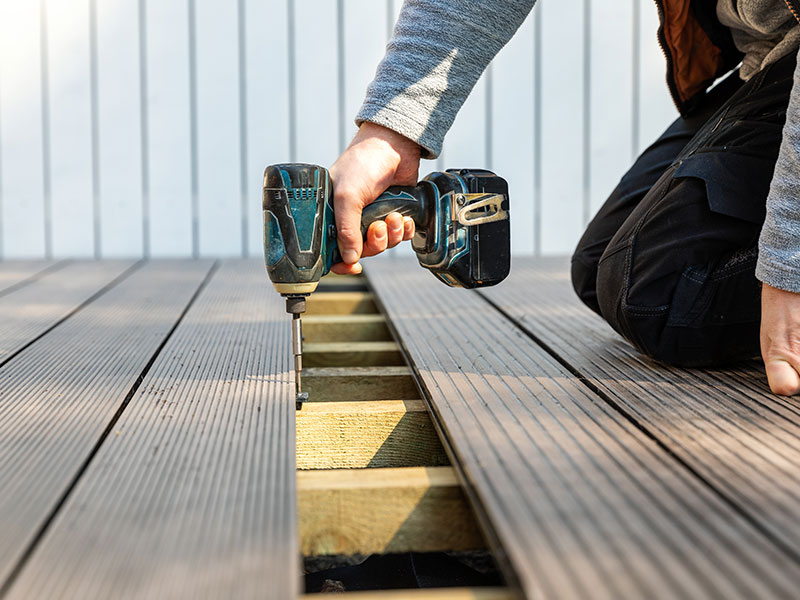 Installing a Timber Deck