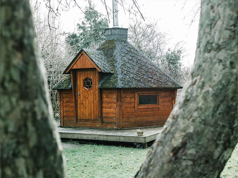 Magical  Timber Garden Building timber